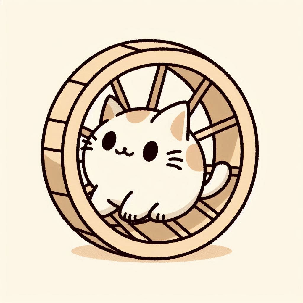 Roue pour chat